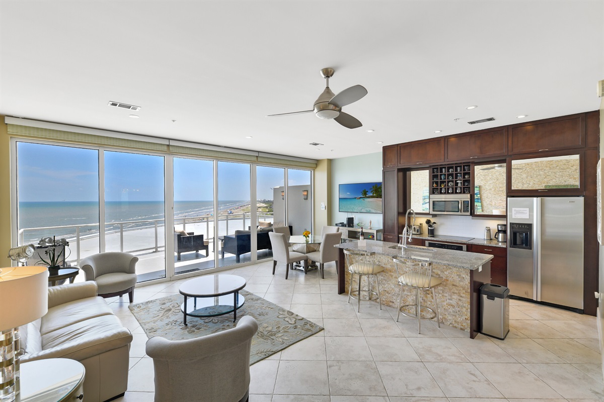 Galveston vacation rental condo penthouse